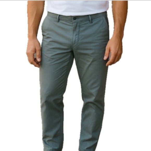 Dockers Pacific Collection Field Khaki Pants Size W34X32 Gray Classic Fit - Picture 1 of 15